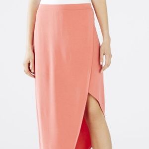 BCBG Coral Mercer Wrap-Around Skirt, XS